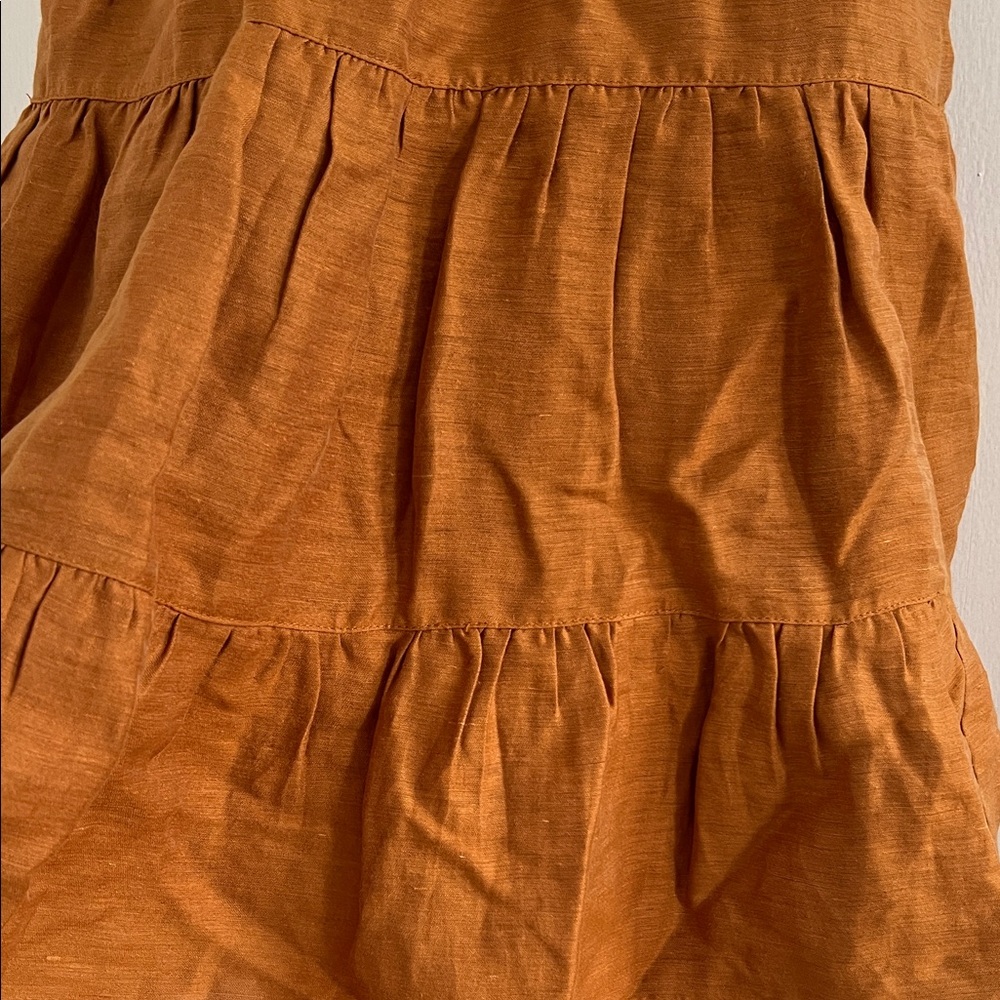 Shona Joy Rust Mini Dress - Picture 6 of 6